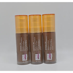 3 Pack! Uoma by Sharon C Flawless IRL Skin Perfecting Foundation, Brown Sugar
